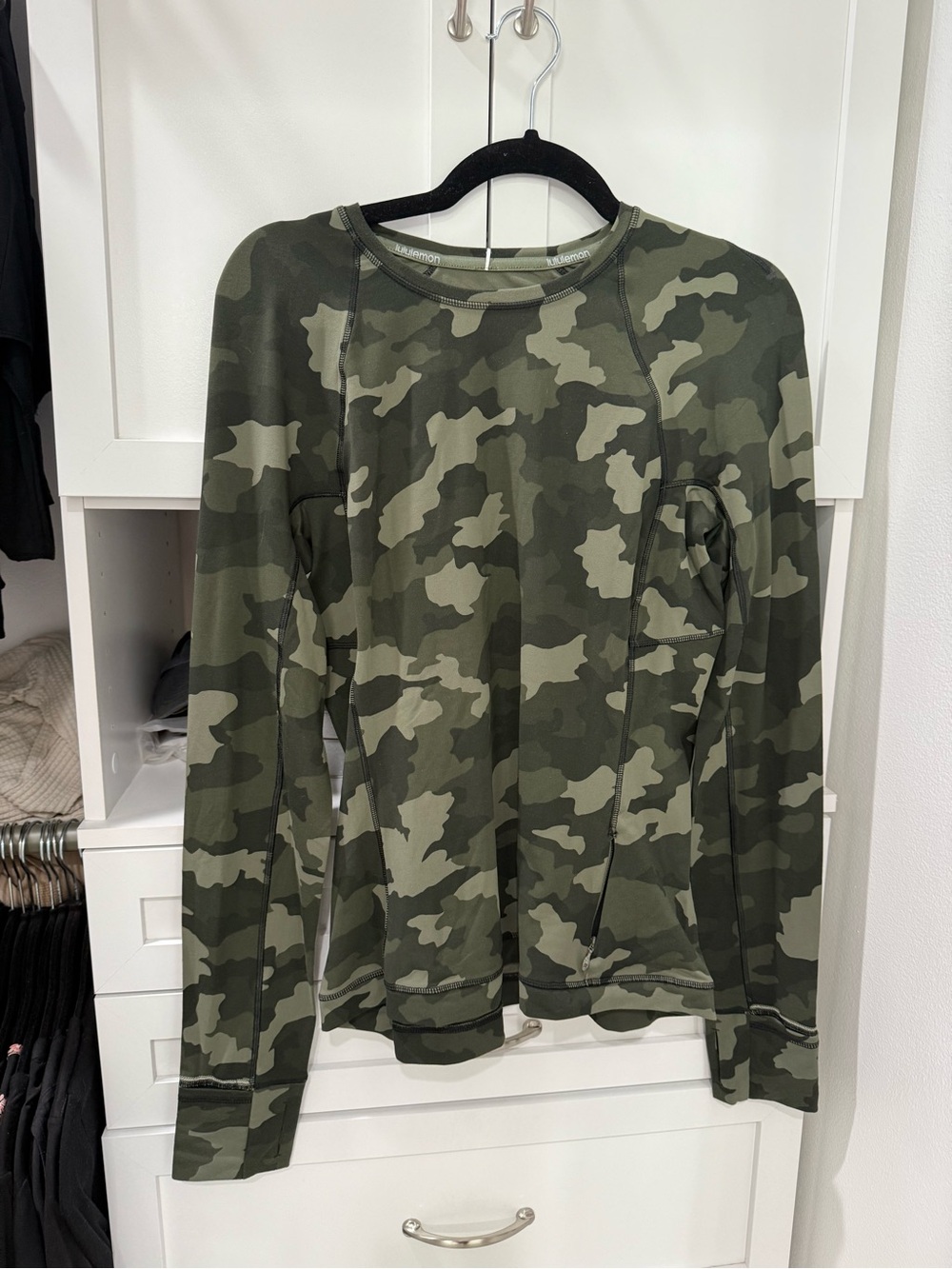 Lululemon women’s Camo Long-Sleeve Shirt